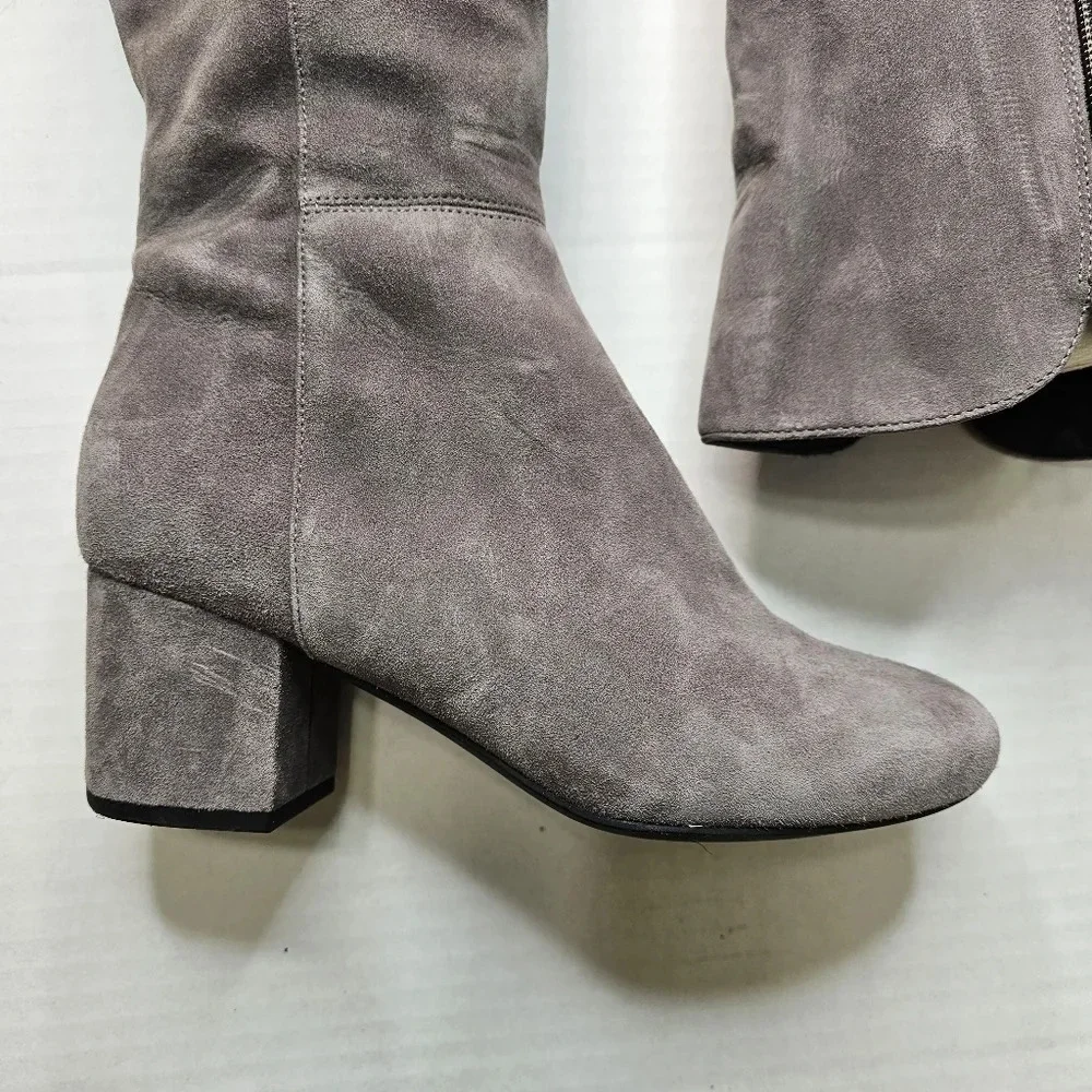 COLE Haan Denise Boot Stormcloud Suede